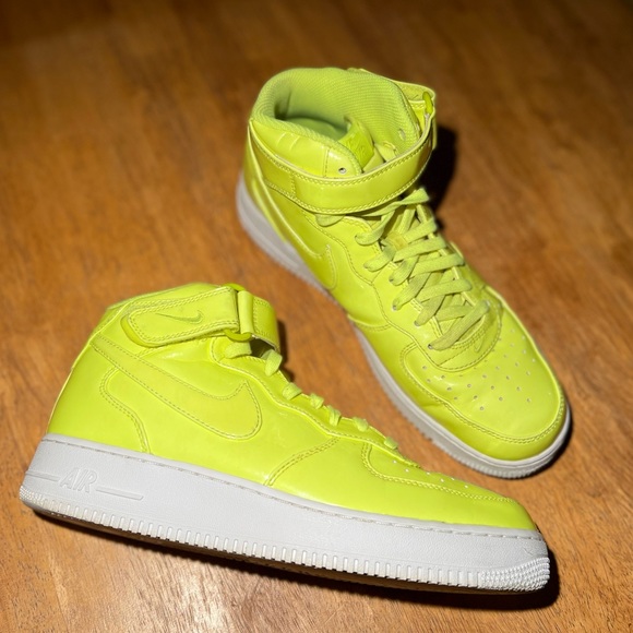 Nike Shoes Nike Air Force Mid Lv8 Uv Voltwhite Mens Shoes